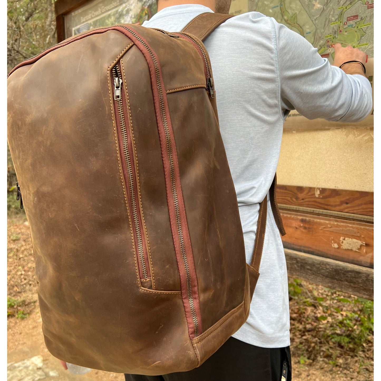 Buffalo Leather Denali Backpack