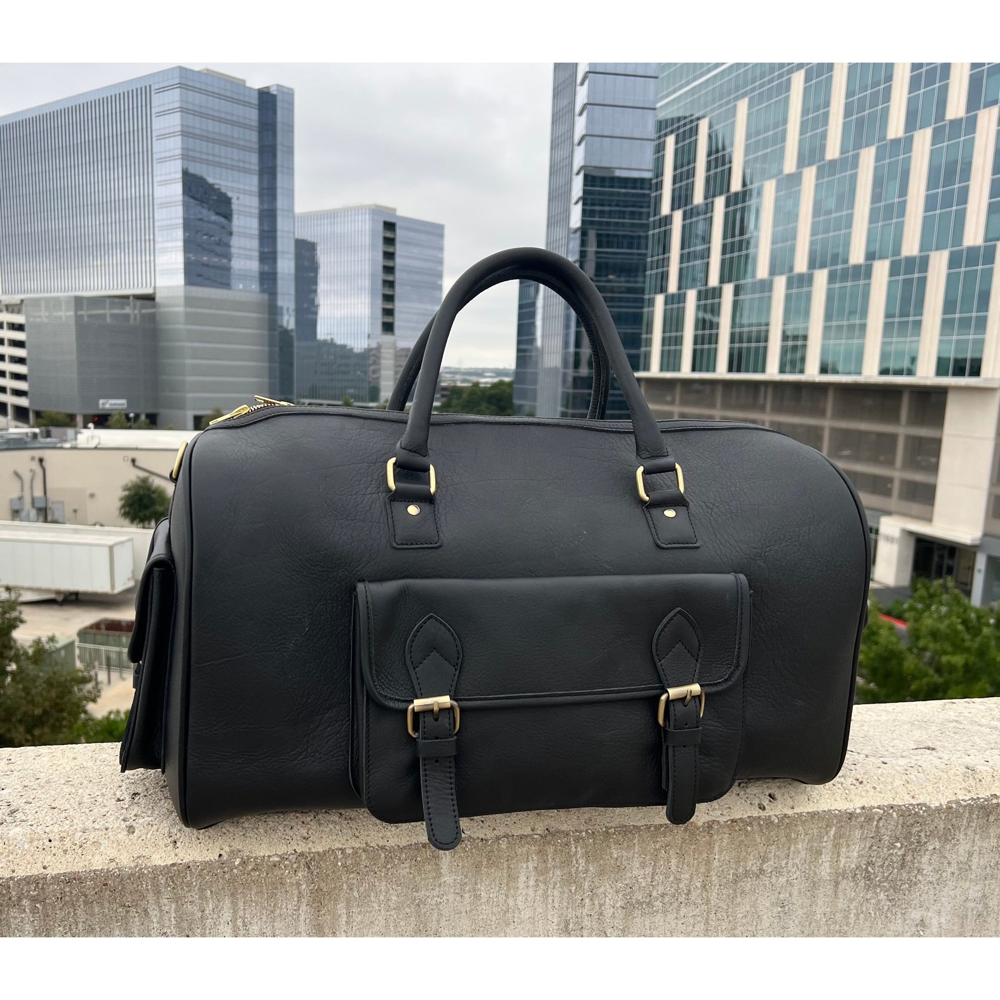 Benjamin's Leather Italian Duffel 