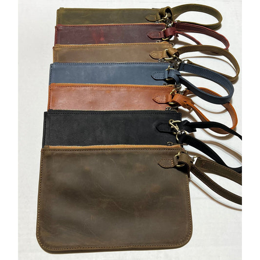 Benjamin's Leather Full-Grain Leather Wristlets