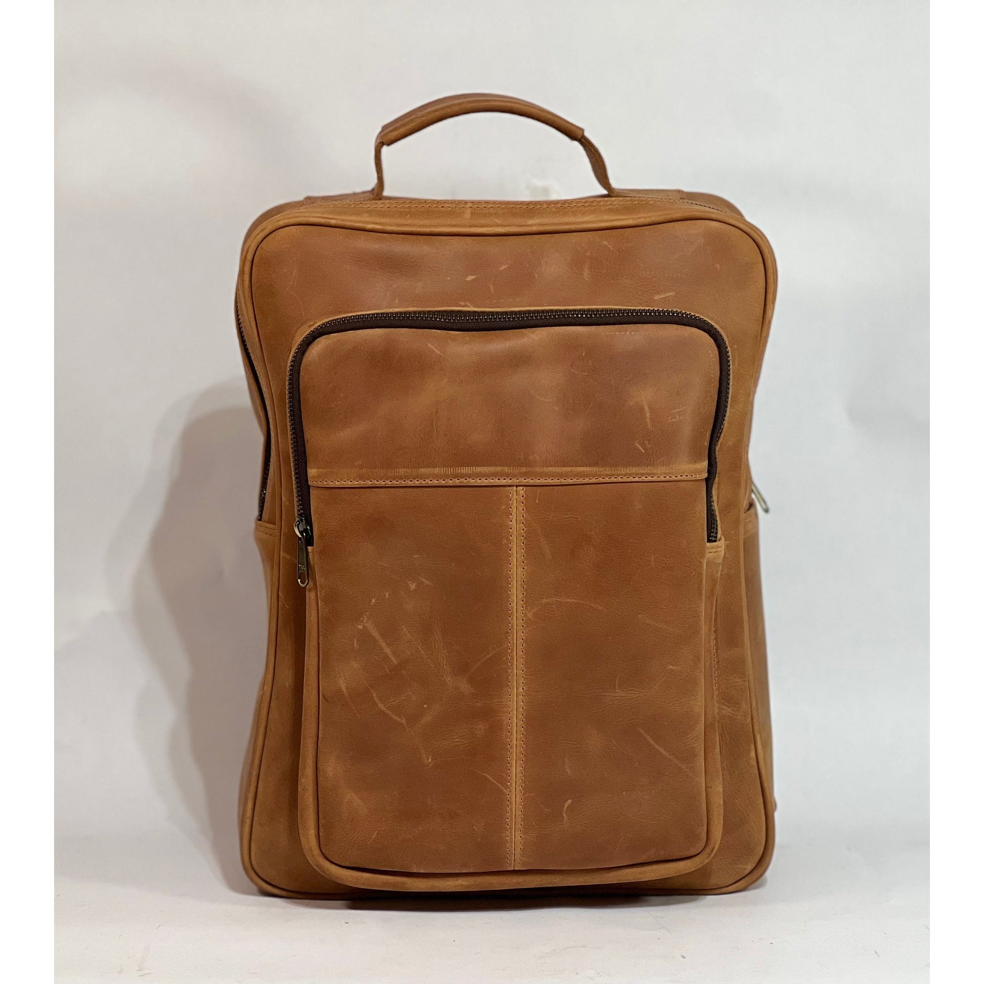 Benjamin's Leather Scholar Leather backpack