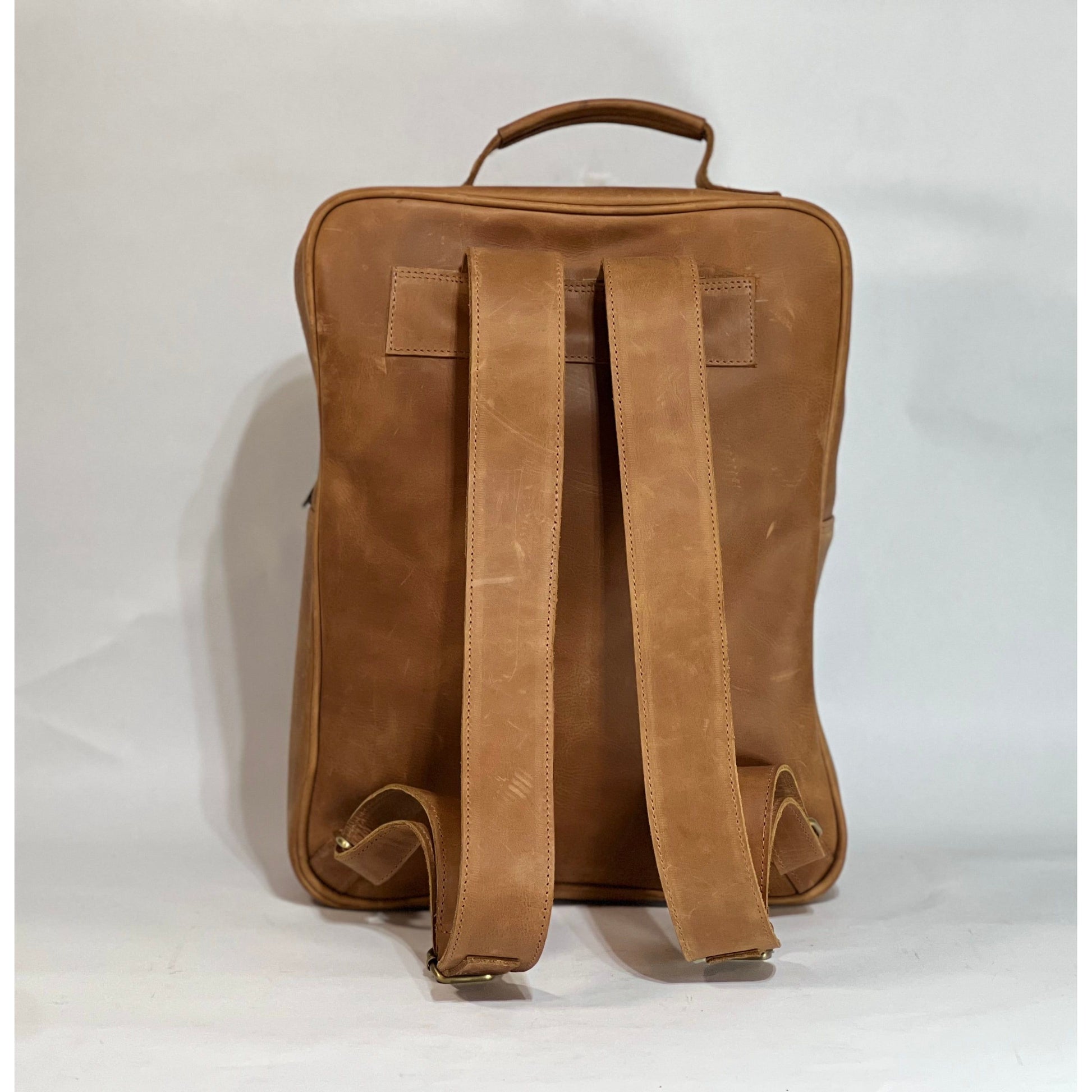 Benjamin's Leather Scholar Backpack