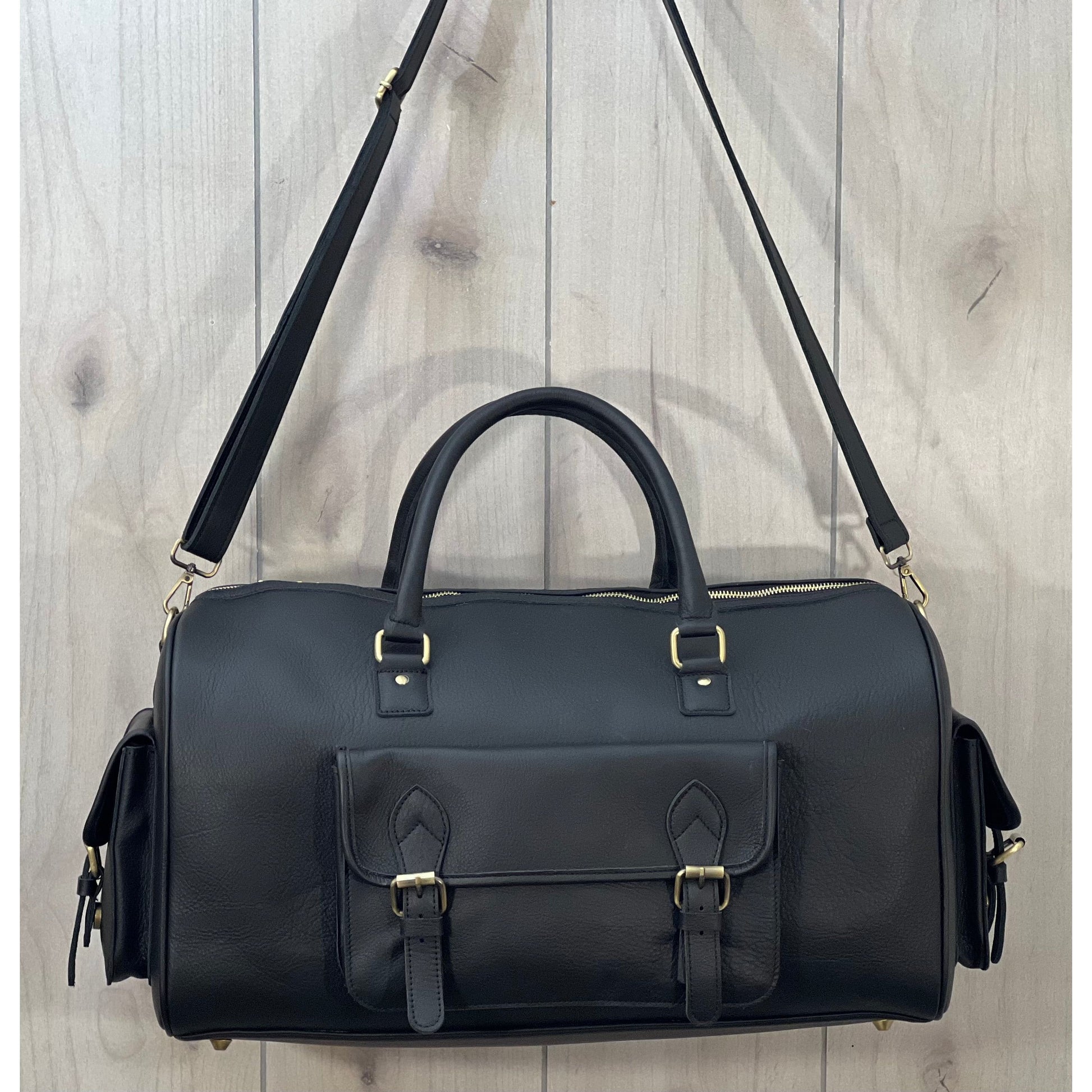 Benjamin's Leather Italian Duffel 