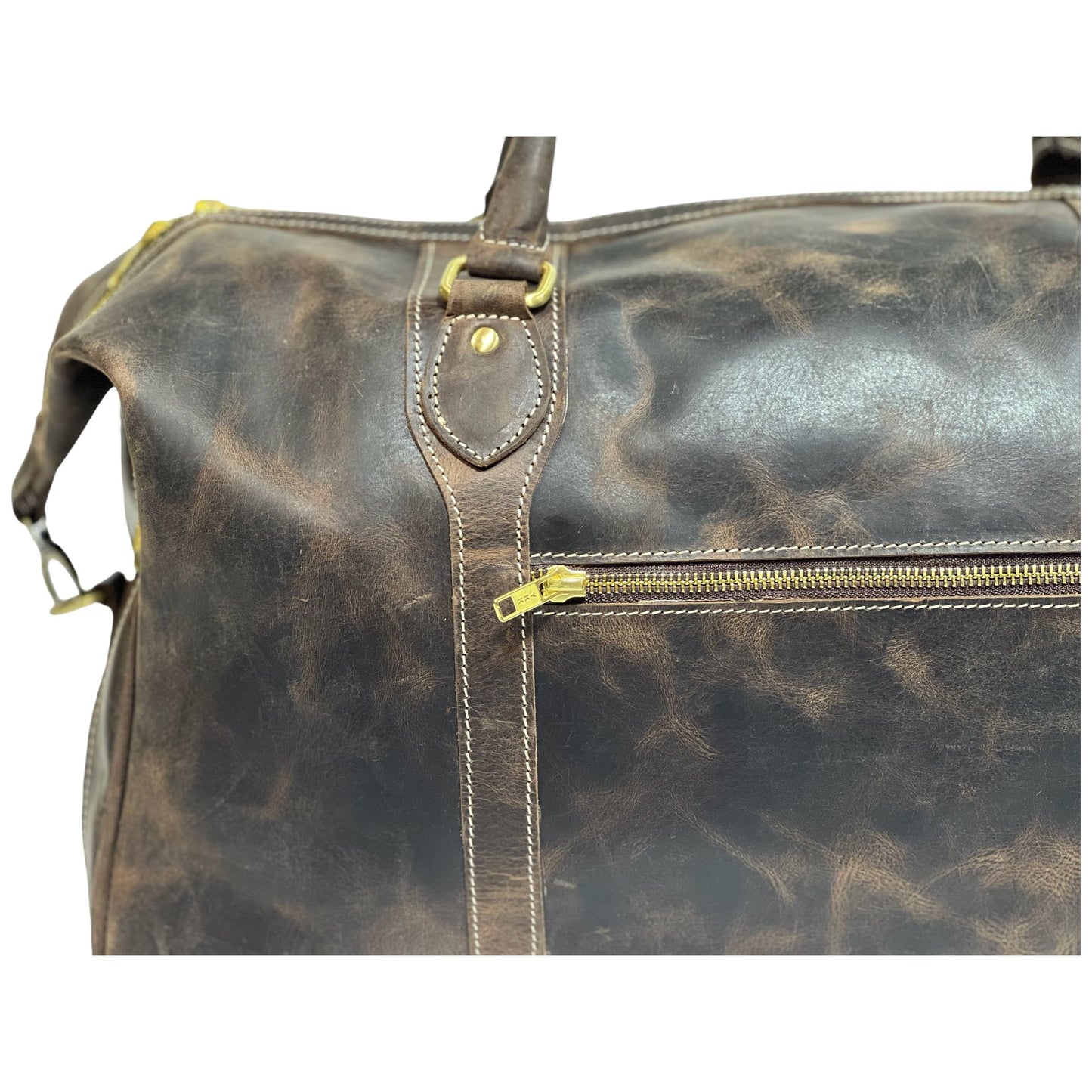 Benjamin's Leatherᵀᴹ "THE BUFFALO DUFFEL BAG"