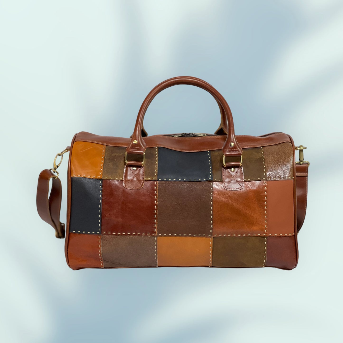 Benjamin's Leatherᵀᴹ "THE VINTAGE DUFFEL BAG"